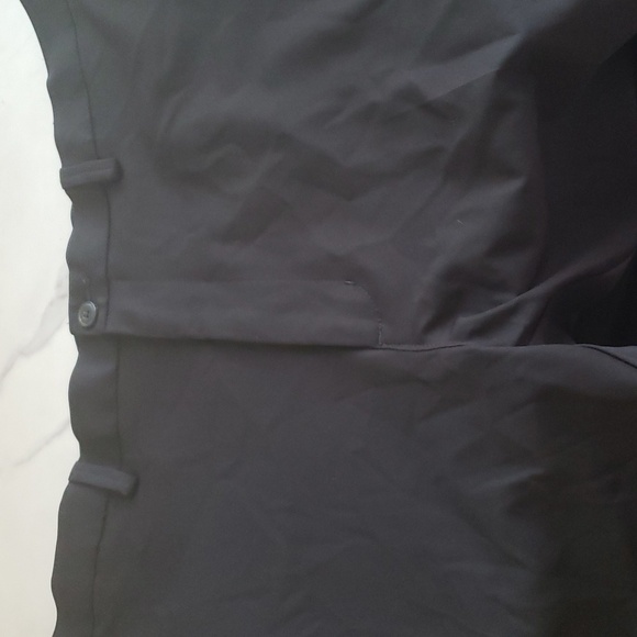 Haggar H26 Men's Premium Stretch Classic Fit Dress Pants Black 42x32 - Picture 4 of 8